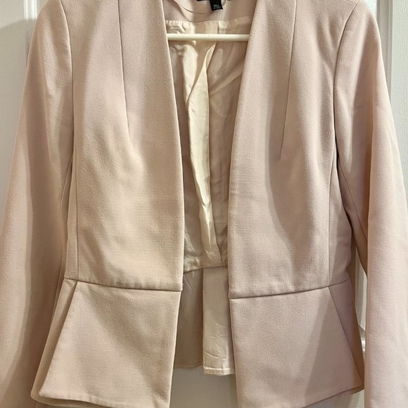 Topshop Light Pink Blazer - Picture 4 of 4